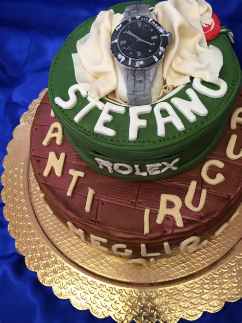 torta a forma di orologio rolex|La Riccia Che Pasticcia: ROLEX CAKE.